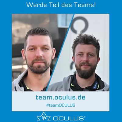 Werde Teil des Teams: Jobs bei OCULUS - Felix&Max (HSG)
