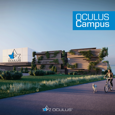 Entwurf zur Anmutung des geplanten OCULUS Campus